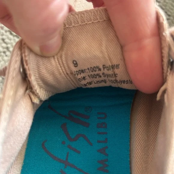 Blowfish Malibu Light Pink Canvas Sneakers - Picture 6 of 6